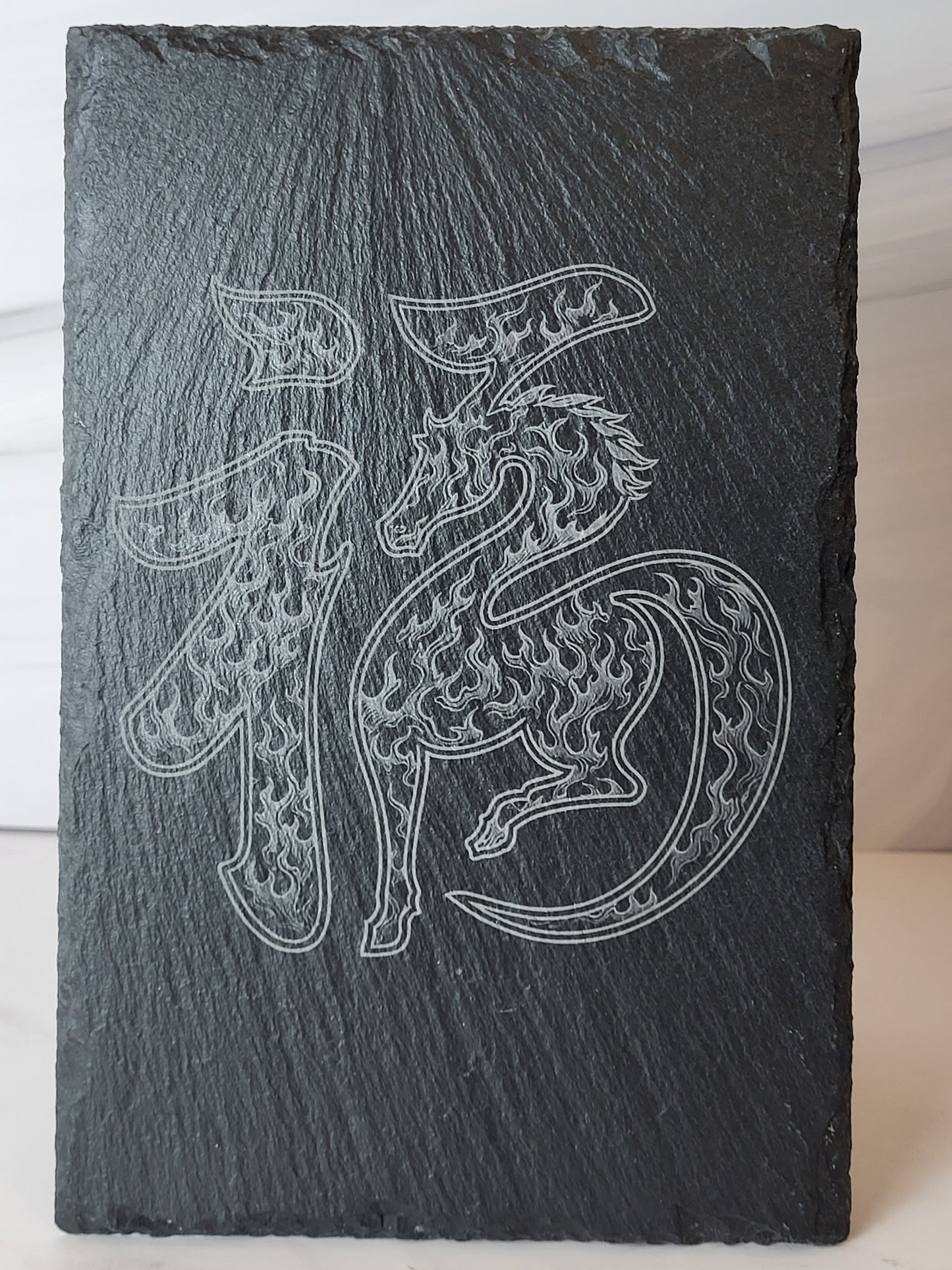 9x6 Slate Decor ~ Year of the Fire Horse Fu