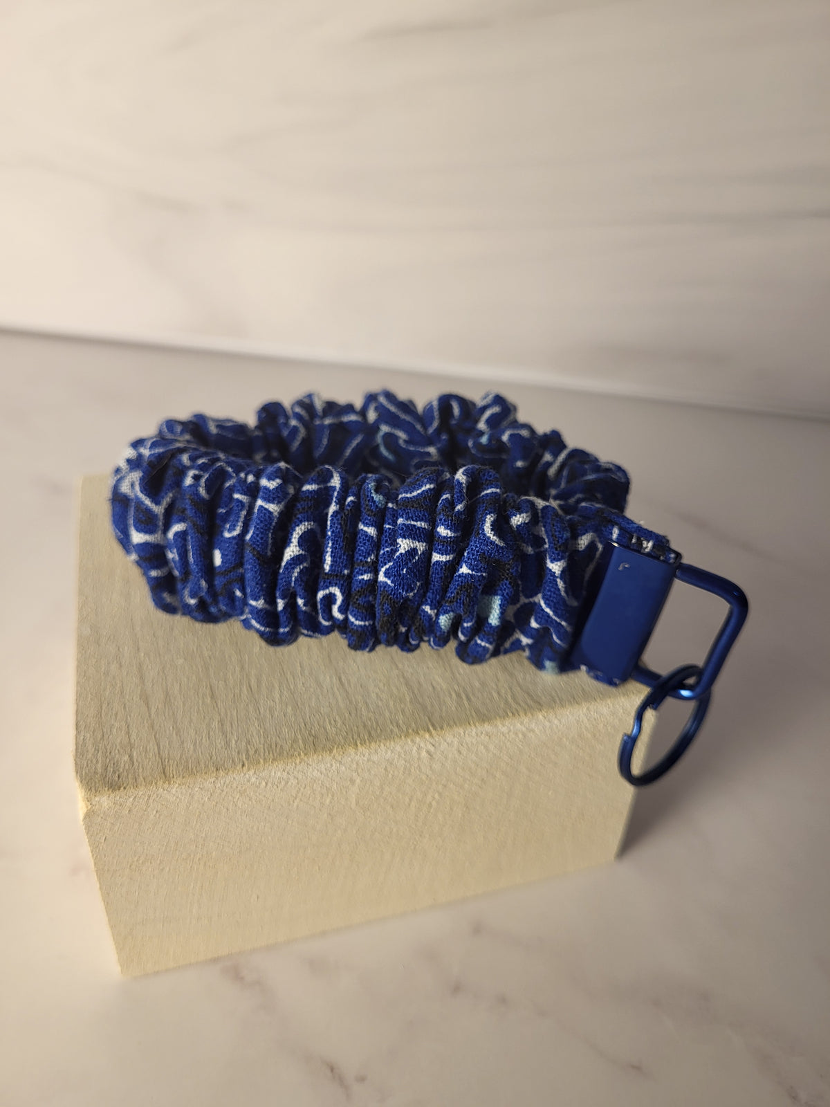 Handmade Scrunchie Wristlet Keychain ~ Everyday Designs