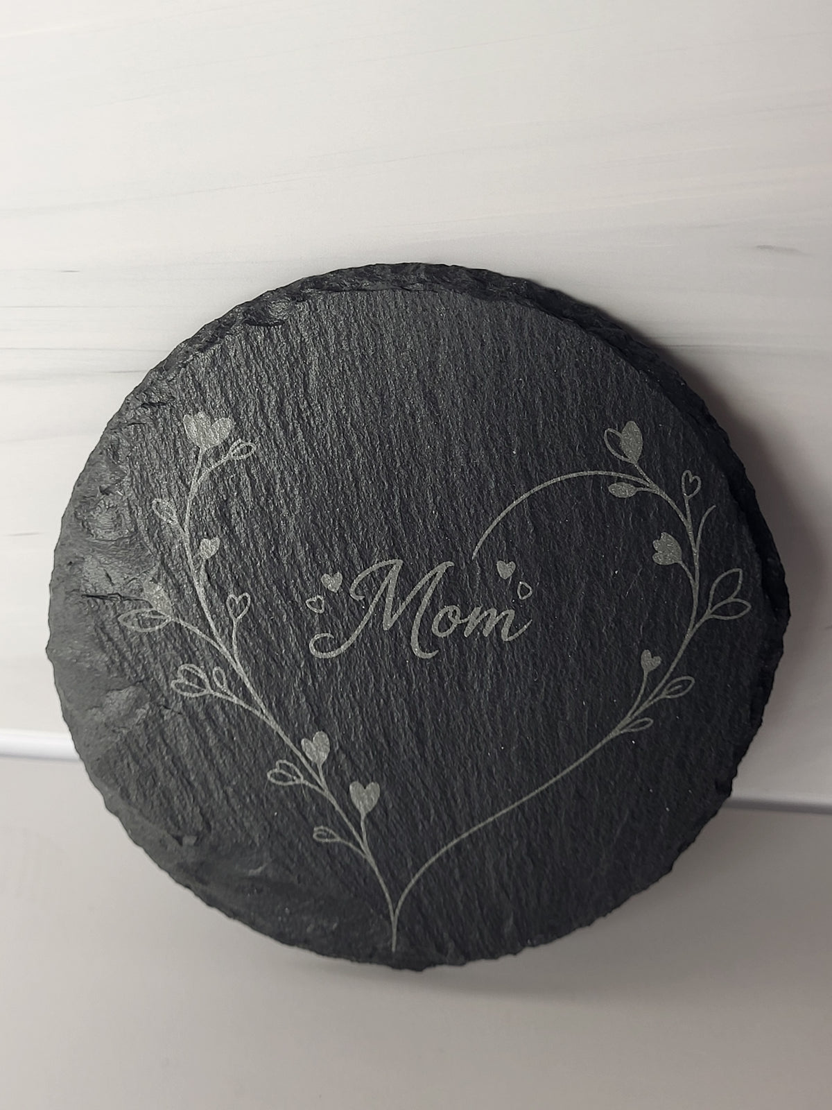 4" Engraved Slate Coaster
