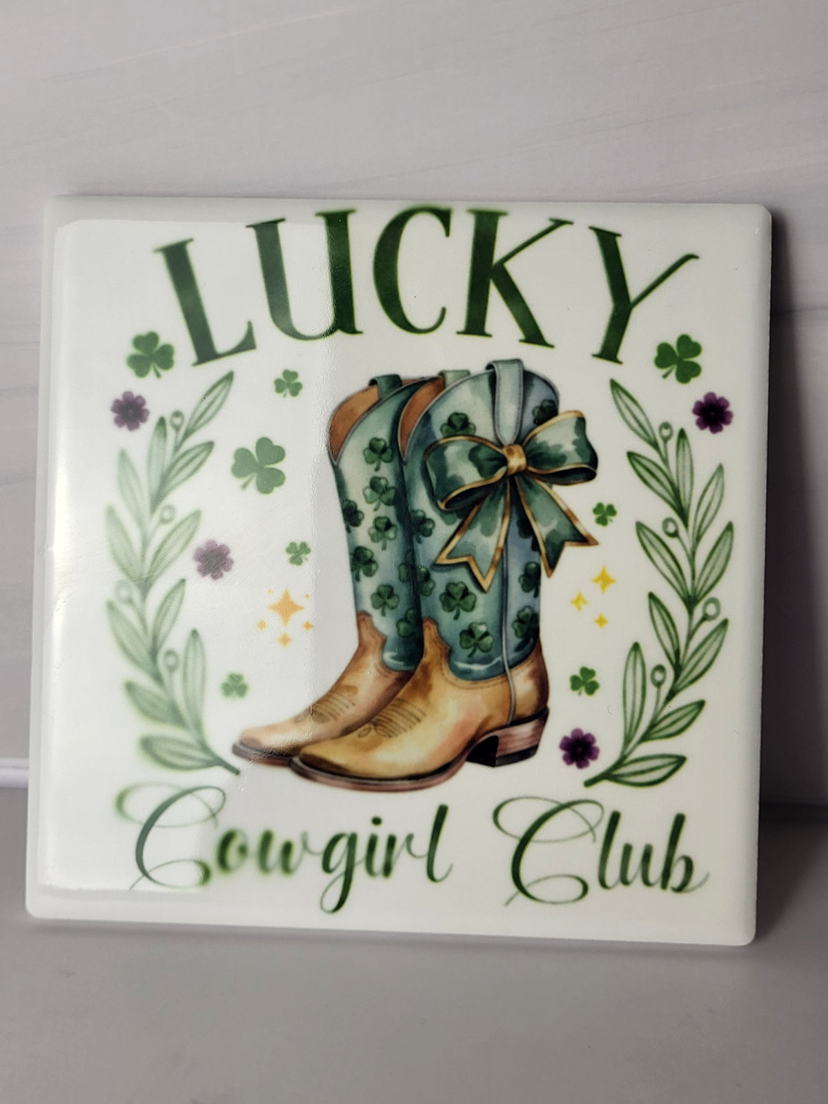 4" Ceramic Coaster